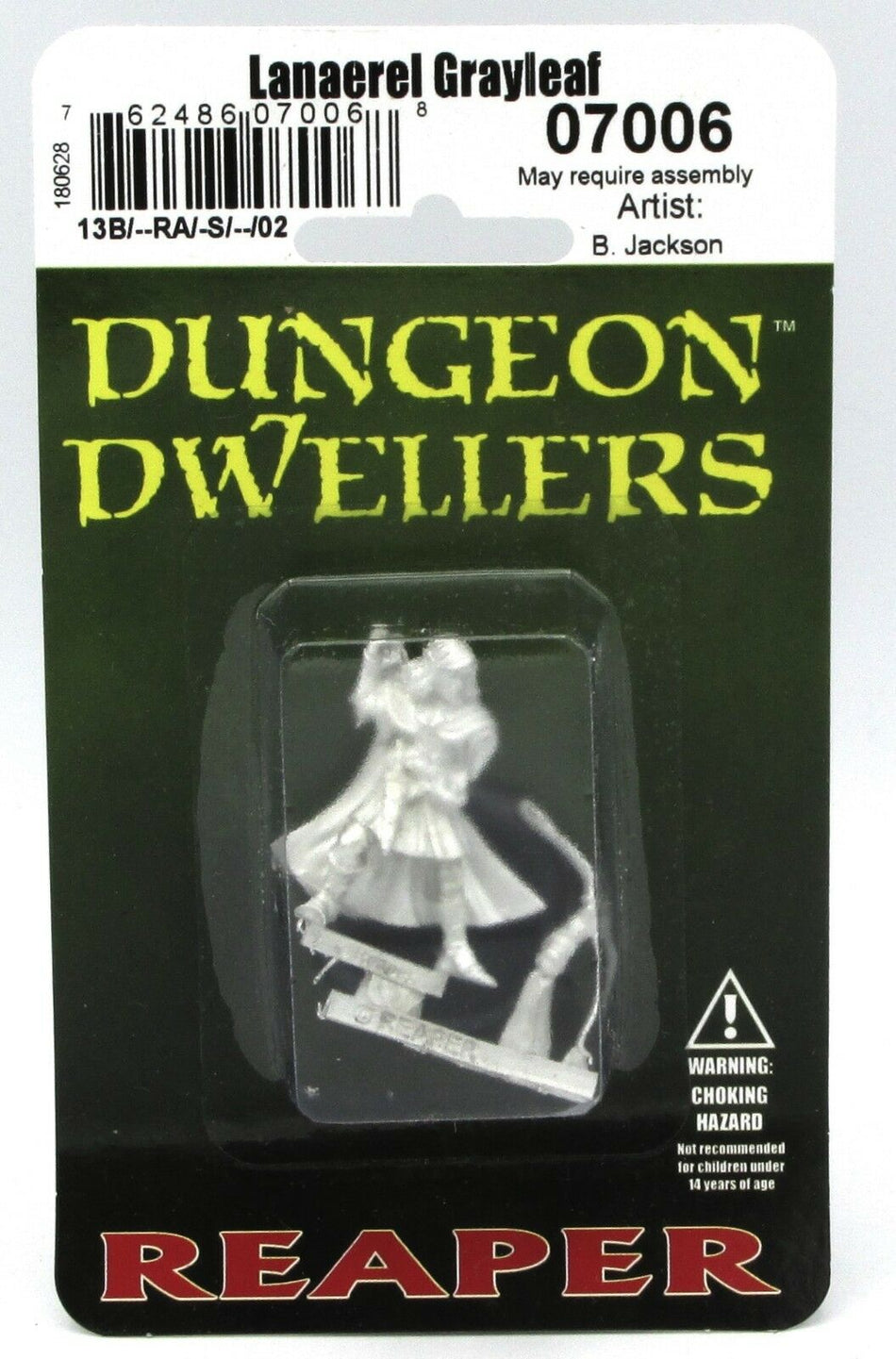 Reaper Miniatures Lanaerel Grayleaf, Elf Ranger (07006) Miniatures Reaper Miniatures   