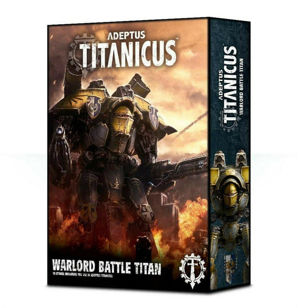 Adeptus Titanicus Warlord Battle Titan Miniatures Games Workshop   