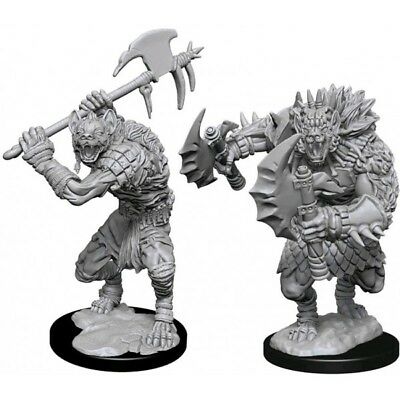 D&D Nolzur's Marvelous Unpainted Miniatures: Gnolls (72569) Miniatures WizKids   
