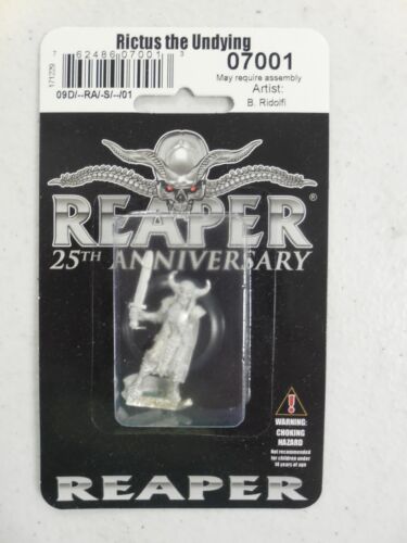 Reaper Miniatures Rictus the Undying (07001) Home page Reaper Miniatures   