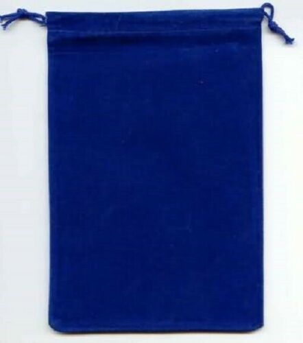 Chessex Velour Cloth Dice Bag Small Blue (02376) Dice Chessex   