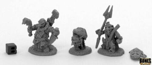 Reaper Miniatures Bones Black Bloodstone Gnome Heroes 2p (44048) Home page Other   