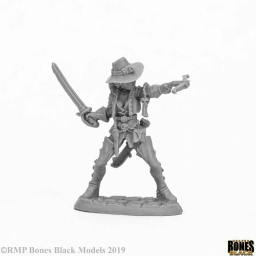 Reaper Miniatures Bones Black Damaris, Duskwarden (44054) Miniatures Reaper Miniatures   