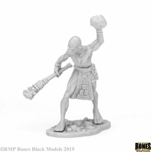 Reaper Miniatures Bones Black Stone Giant Guard (44085) Home page Reaper Miniatures   