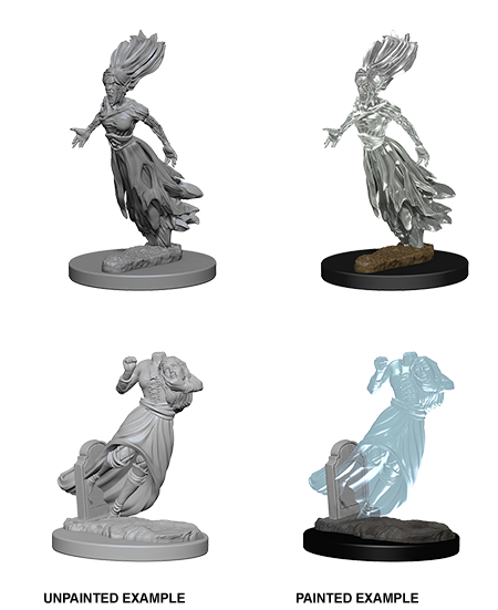 D&D Nolzur's Marvelous Unpainted Miniatures: Ghost & Banshee (72564) Miniatures WizKids