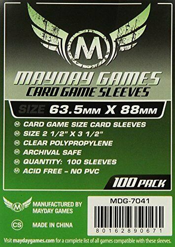 Mayday Games Board Game Sleeves 100ct 63.5x88mm Mayday Games