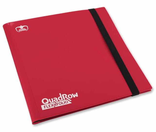 Ultimate Guard 12pkt QuadRow FlexXfolio Binder Red (10348) Supplies Ultimate Guard   
