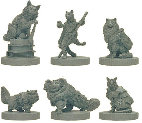 Animal Adventures: Cats & Catacombs Miniatures Volume 2 Miniatures Steamforged Games