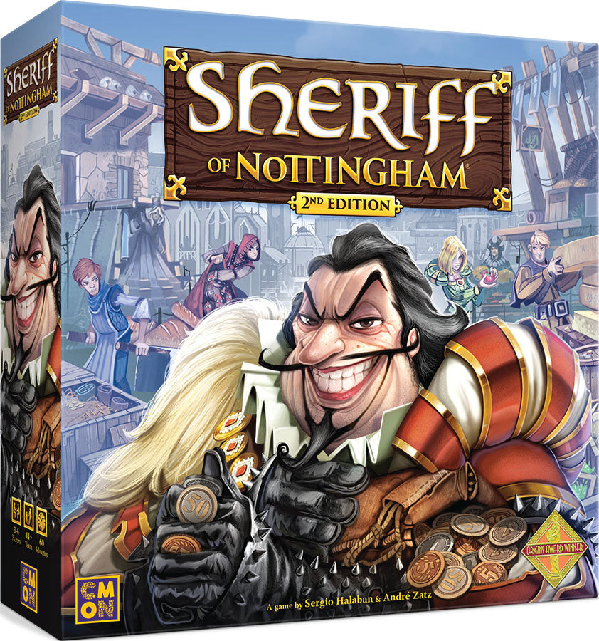 Sheriff of Nottingham 2nd Edition Board Games Asmodee