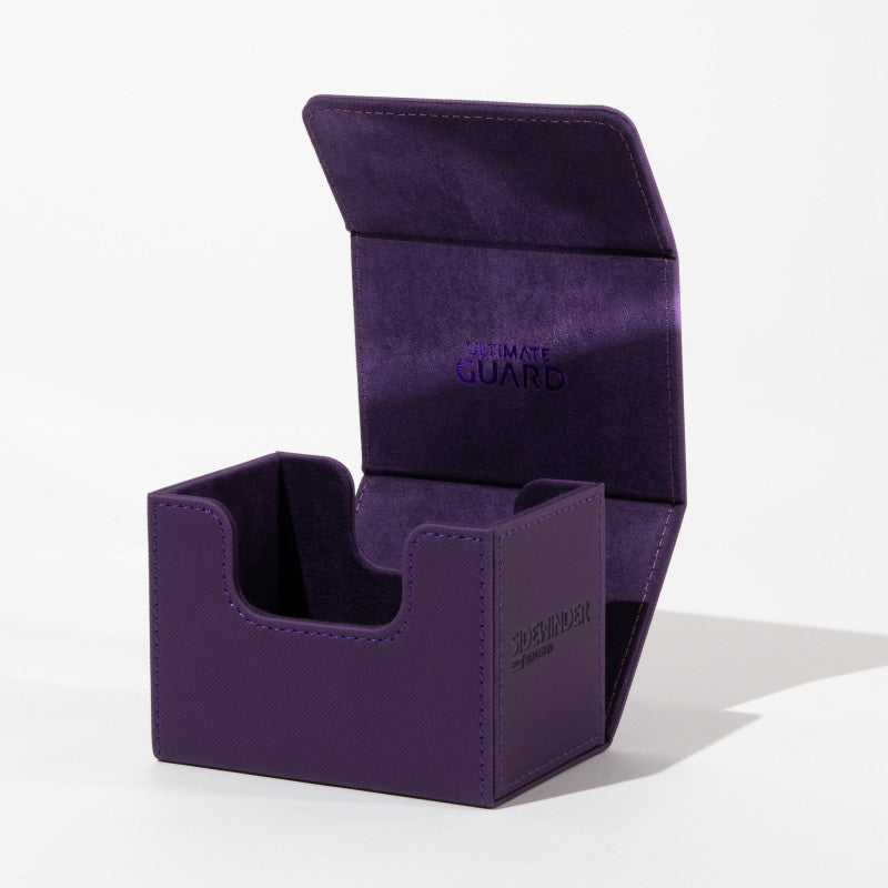 Ultimate Guard Sidewinder 80+ Deck Box Monocolor Purple (11208) Supplies Ultimate Guard   
