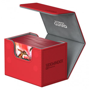 Ultimate Guard Sidewinder 80+ XenoSkin Deck Box Red (10751) Home page Ultimate Guard   