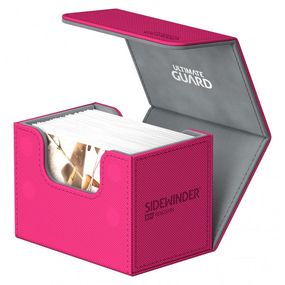 Ultimate Guard Sidewinder 80+ XenoSkin Deck Box Pink (10775) Home page Ultimate Guard   