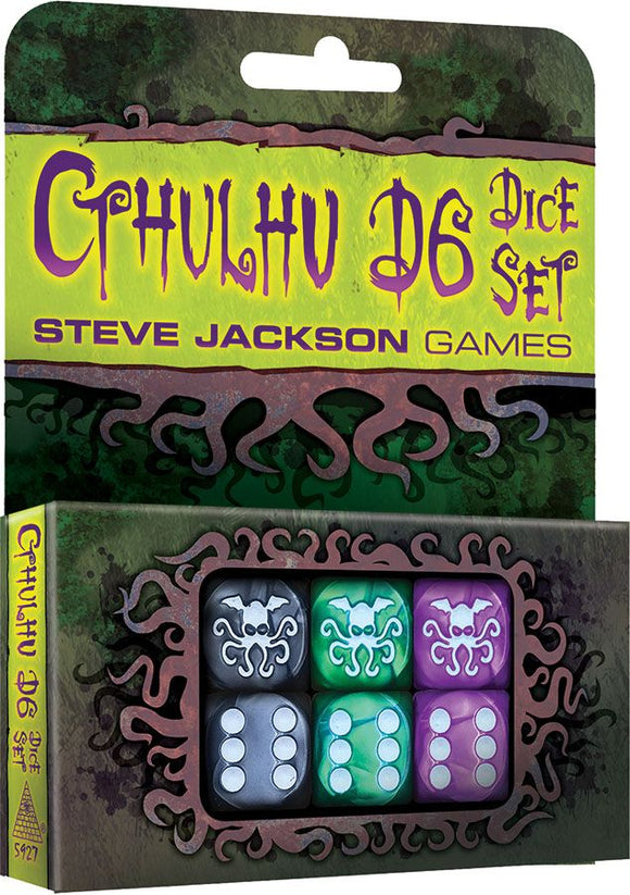 Steve Jackson Cthulhu D6 Dice Set Dice Steve Jackson Games