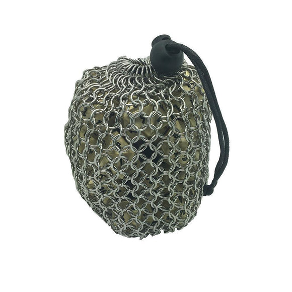 Norse Foundry Chainmail Dice Bag Steel Home page Norse Foundry   