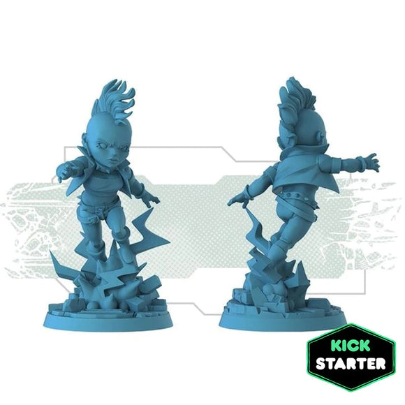 Marvel United X-Men Storm (Mohawk) Board Games Cool Mini or Not   