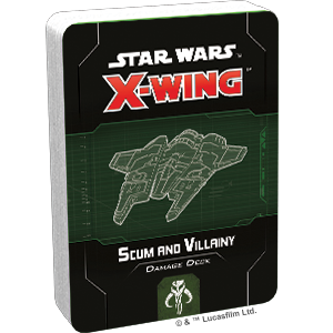 Star Wars X-Wing 2nd Edition: Scum and Villainy Damage Deck Home page Asmodee   