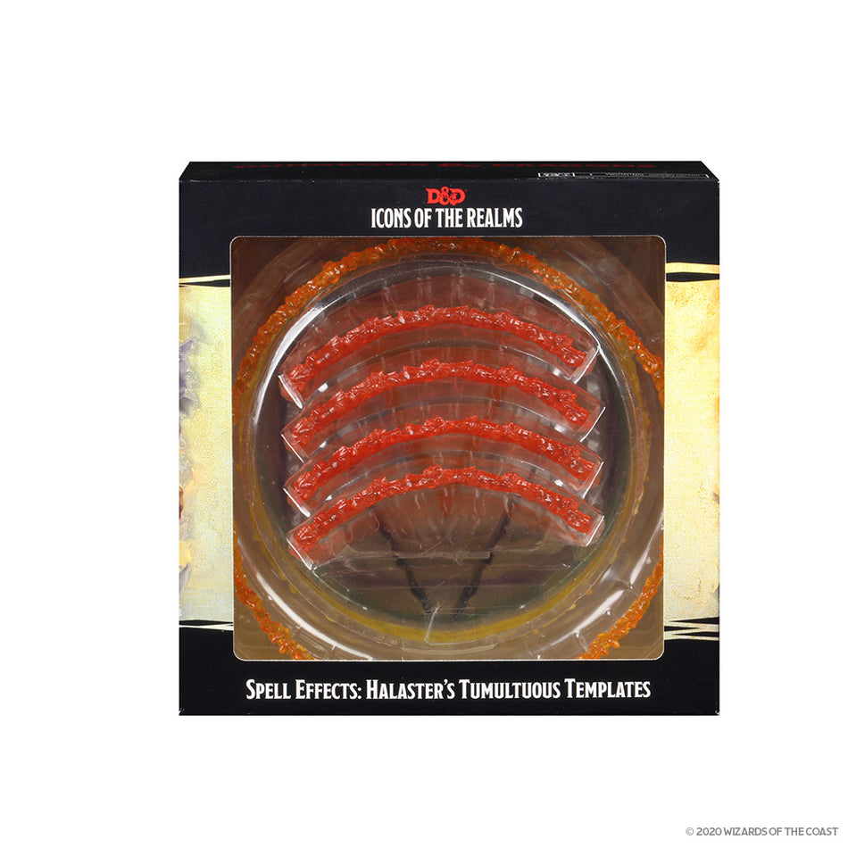 Dungeons & Dragons Spell Effects: Halaster’s Tumultuous Templates Miniatures WizKids   