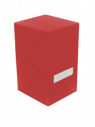 Ultimate Guard Monolith 100+ Deck Box Red (10235) Home page Ultimate Guard   