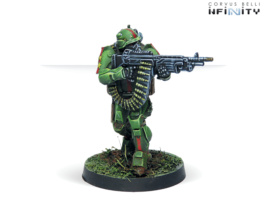 Infinity Ariadna: Veteran Kazak Miniatures Other