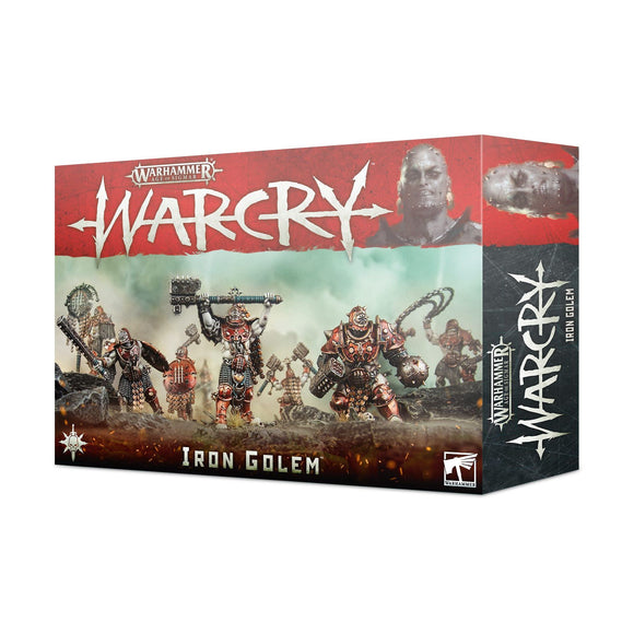 Age of Sigmar Warcry Iron Golem Home page Games Workshop   