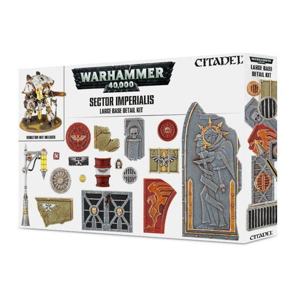 Warhammer 40K Sector Imperialis Large Base Detail Kit Home page Games Workshop   