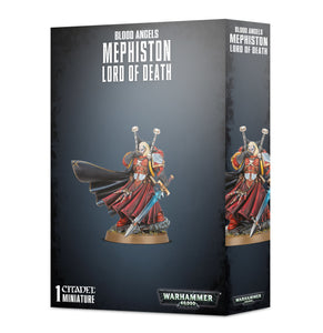 Warhammer 40,000 Blood Angels Mephiston, Lord of Death Home page Games Workshop   