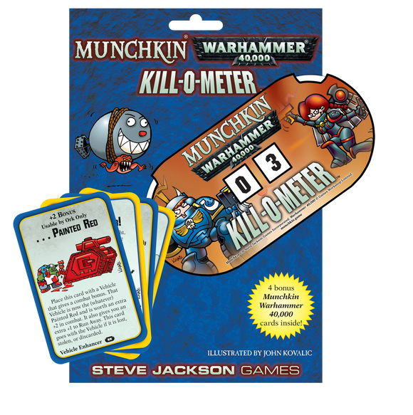 Munchkin Warhammer 40,000 Kill-O-Meter Home page Steve Jackson Games   