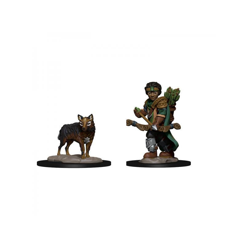 WizKids Wardlings: Boy Ranger & Wolf Miniatures WizKids   