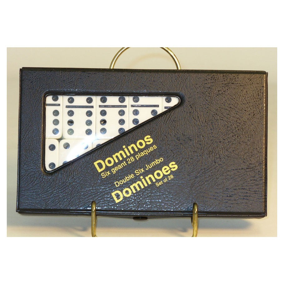 Club Size Dominoes Set in Snap Case Board Games Other