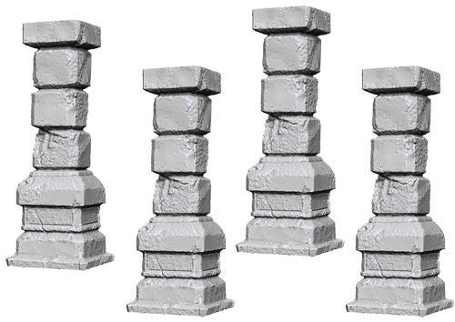 Pathfinder Deep Cuts Unpainted Miniatures: Pillars Miniatures WizKids   