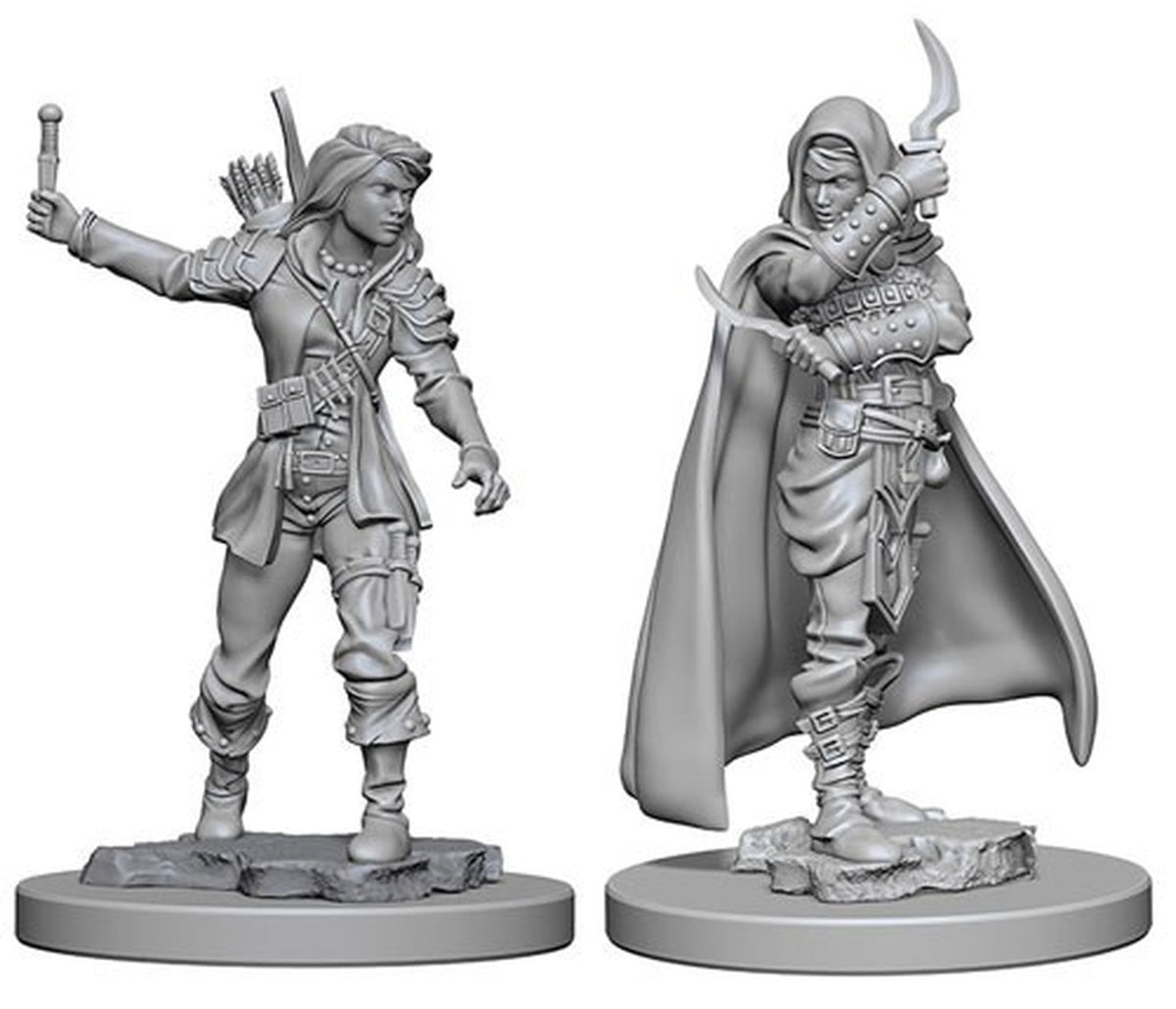 Pathfinder Deep Cuts Unpainted Miniatures: Human Female Rogue Miniatures WizKids   