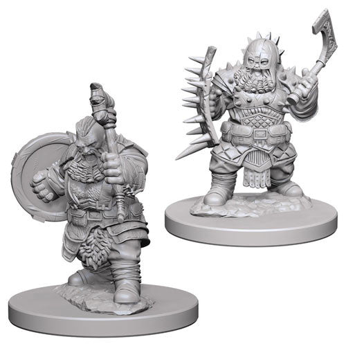 Pathfinder Deep Cuts Unpainted Miniatures: Dwarf Male Barbarian Home page WizKids   