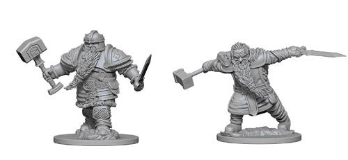 D&D Nolzur's Marvelous Unpainted Miniatures: Dwarf Male Fighter (72616) Home page WizKids   