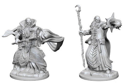 D&D Nolzur's Marvelous Unpainted Miniatures: Human Male Wizard Miniatures WizKids   