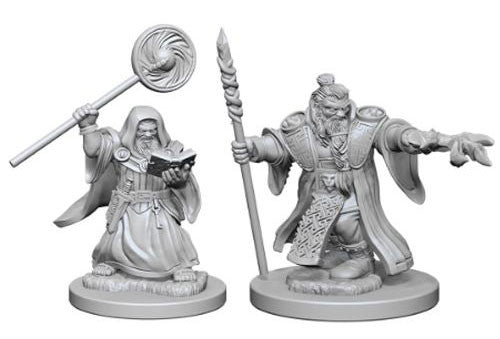 D&D Nolzur's Marvelous Unpainted Miniatures: Dwarf Male Wizard Miniatures WizKids   