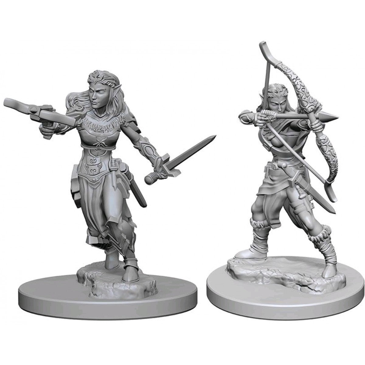D&D Nolzur's Marvelous Unpainted Miniatures: Elf Female Ranger Miniatures WizKids