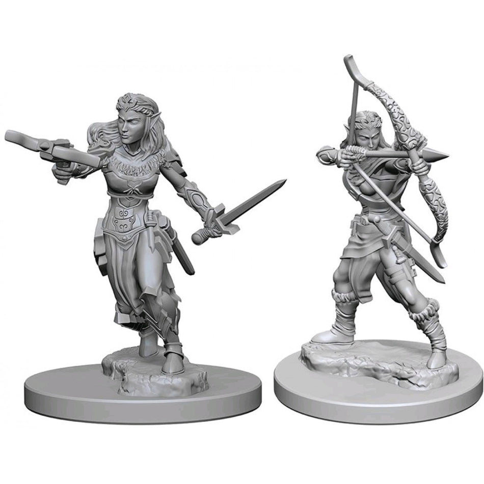 D&D Nolzur's Marvelous Unpainted Miniatures: Elf Female Ranger Miniatures WizKids