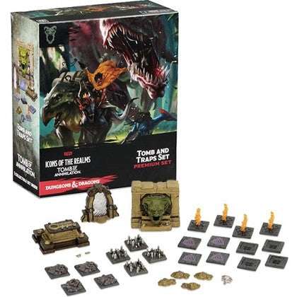 D&D Icons of the Realms Set 7 Booster Tomb of Annihilation Tombs & Traps Premium Set Home page WizKids   