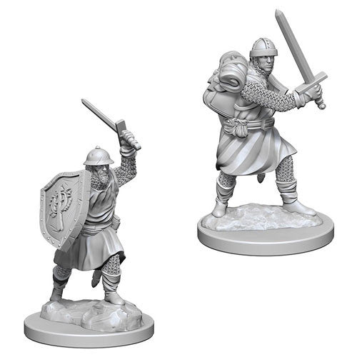 Pathfinder Deep Cuts Unpainted Miniatures: Infantrymen Miniatures WizKids   