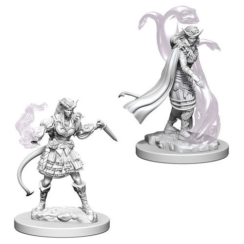 D&D Nolzur's Marvelous Unpainted Miniatures: Tiefling Female Sorcerer Miniatures WizKids