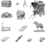 D&D Nolzur's Marvelous Unpainted Miniatures: Adventurer's Campsite Miniatures WizKids   