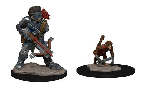 WizKids Wardlings: Boy Rogue & Monkey Miniatures WizKids   