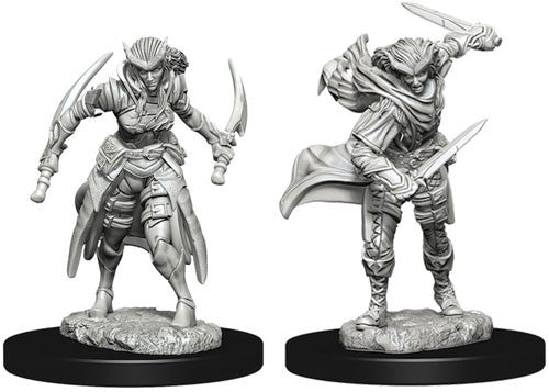 D&D Nolzur's Marvelous Unpainted Miniatures: Tiefling Female Rogue Miniatures WizKids   