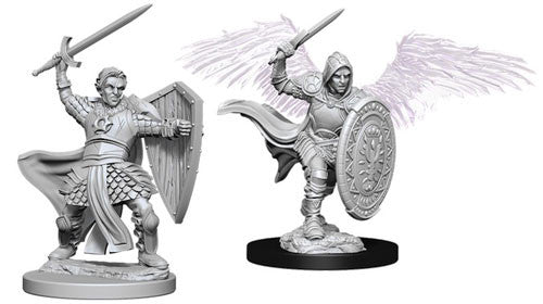 D&D Nolzur's Marvelous Unpainted Miniatures: Aasimar Male Paladin Miniatures WizKids   