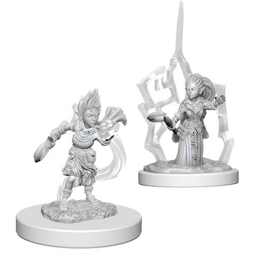 Pathfinder Deep Cuts Unpainted Miniatures: Gnome Female Druid Miniatures WizKids   