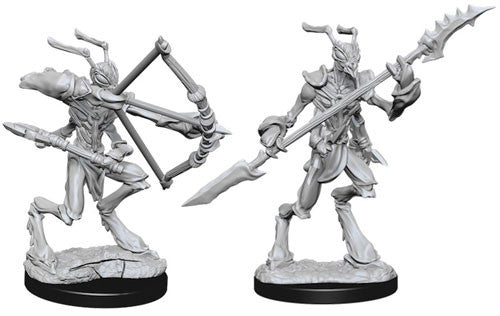 D&D Nolzur's Marvelous Unpainted Miniatures: Thri-Kreen Miniatures WizKids   