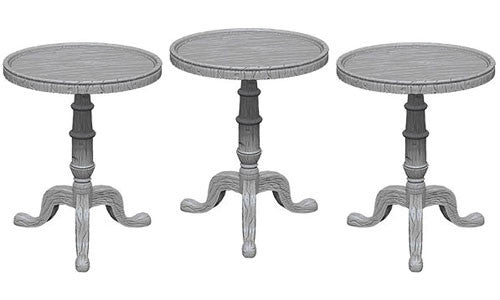 WizKids Deep Cuts Unpainted Miniatures: Small Round Tables Home page WizKids   