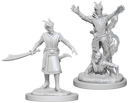 D&D Nolzur's Marvelous Unpainted Miniatures: Tiefling Male Warlock Miniatures WizKids