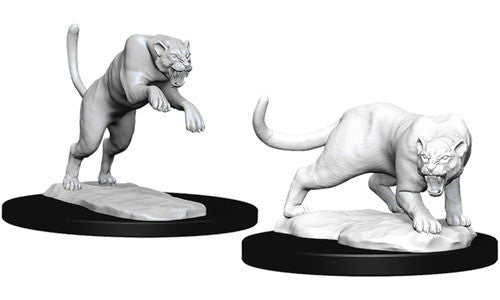 D&D Nolzur's Marvelous Unpainted Miniatures: Panther & Leopard Home page WizKids   