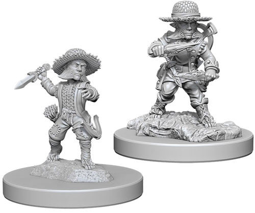 Pathfinder Deep Cuts Unpainted Miniatures: Male Halfling Rogue Miniatures WizKids   